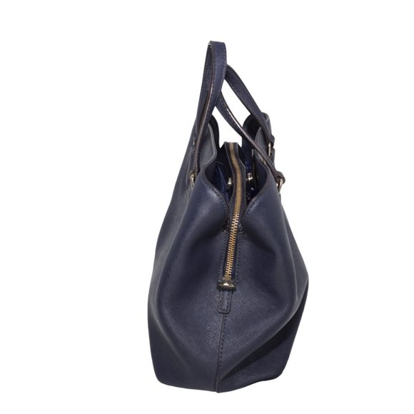 Kate Spade Navy Coated Canvas Handbag - Picture 6 of 11